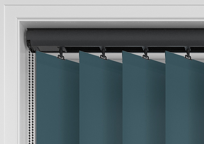 Roma, Teal - Vertical Blind - Image 14